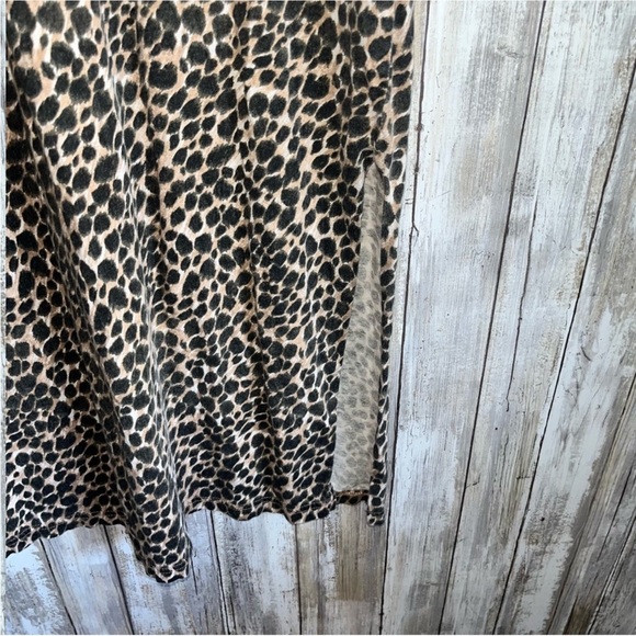J. Crew Cheetah Print Sleevless Midi Dress - Picture 7 of 9